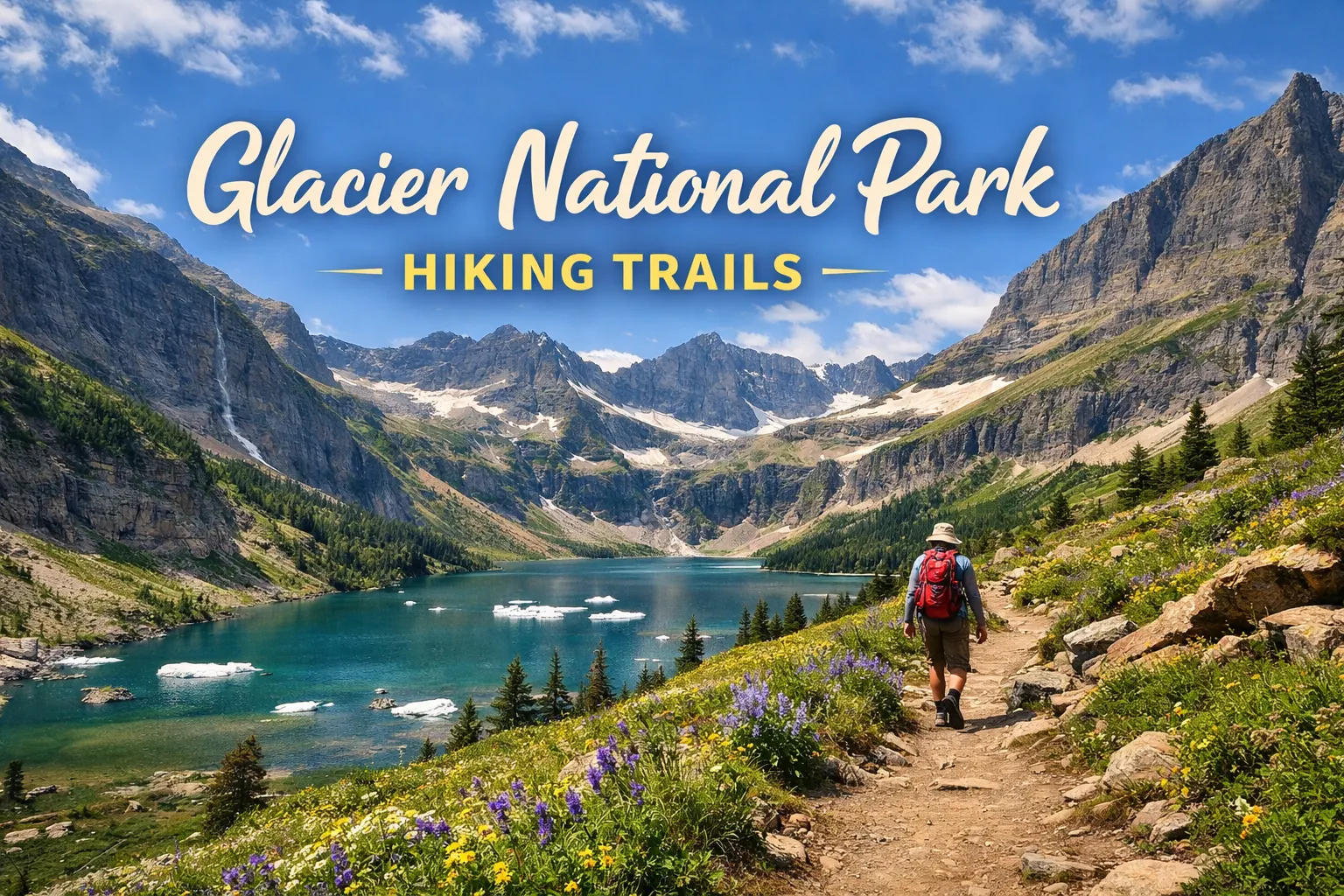 glacier national park hiking trails
