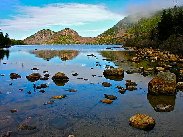 Acadia National Park (Jordan Pond and the Bubbles)