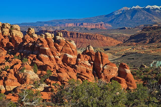 Arches National Park…pinnacles of the Fiery Furnace 