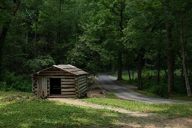 Tipton Place at Great Smoky Mountains National Park in Tennessee.