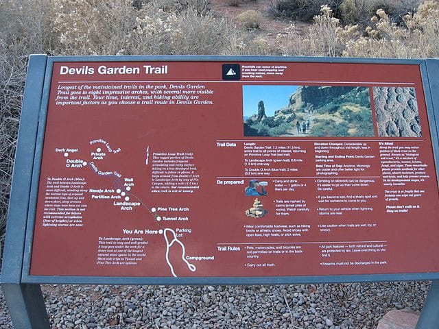 Devils Garden Trail, Arches National Park, Utah