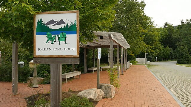Jordan Pond House bus stop