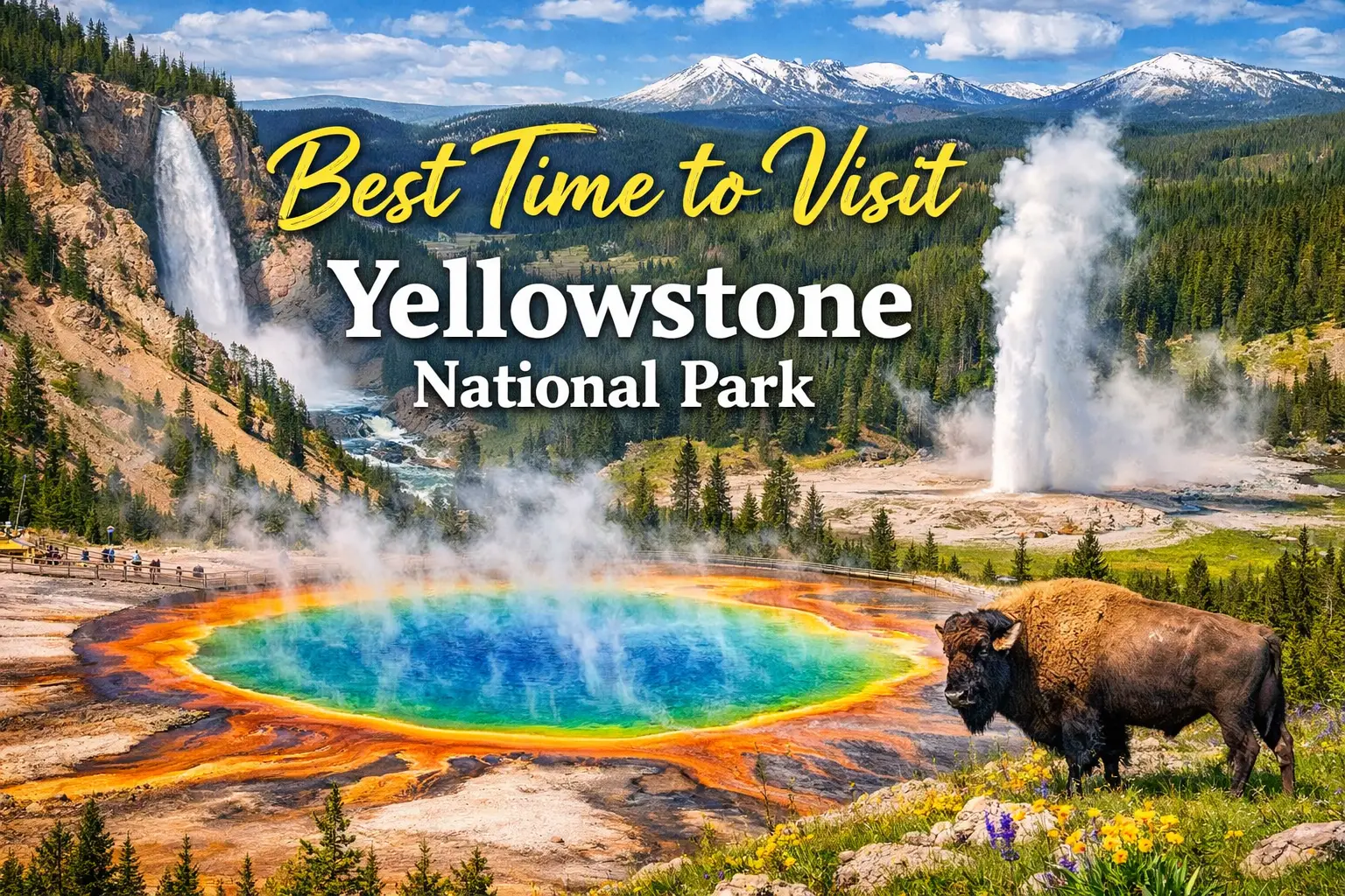 best time to visit Yellowstone