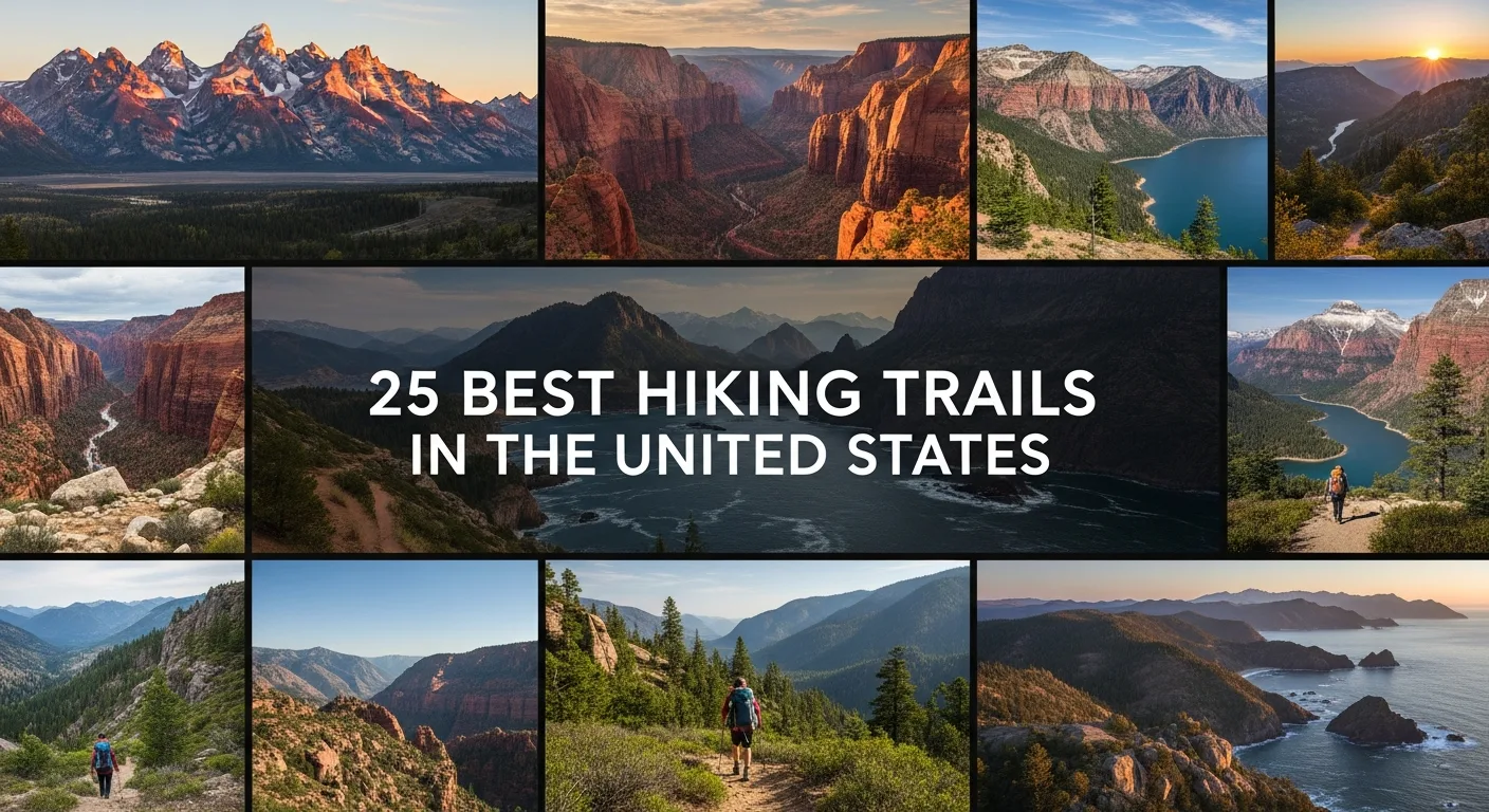 25 Best Hiking Trails in the United States You Need to Explore This Year
