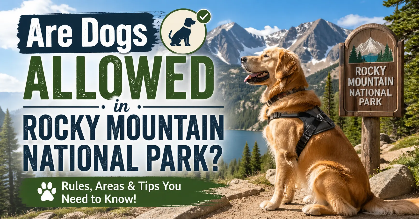 Are Dogs Allowed in Rocky Mountain National Park