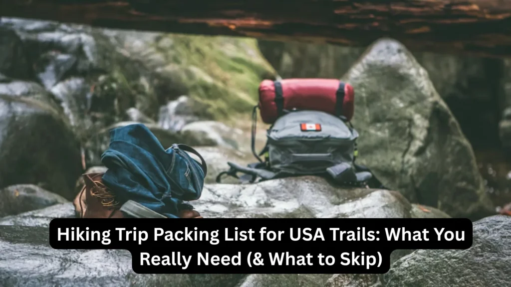 Hiking Trip Packing List for USA Trails: What You Really Need (& What to Skip)