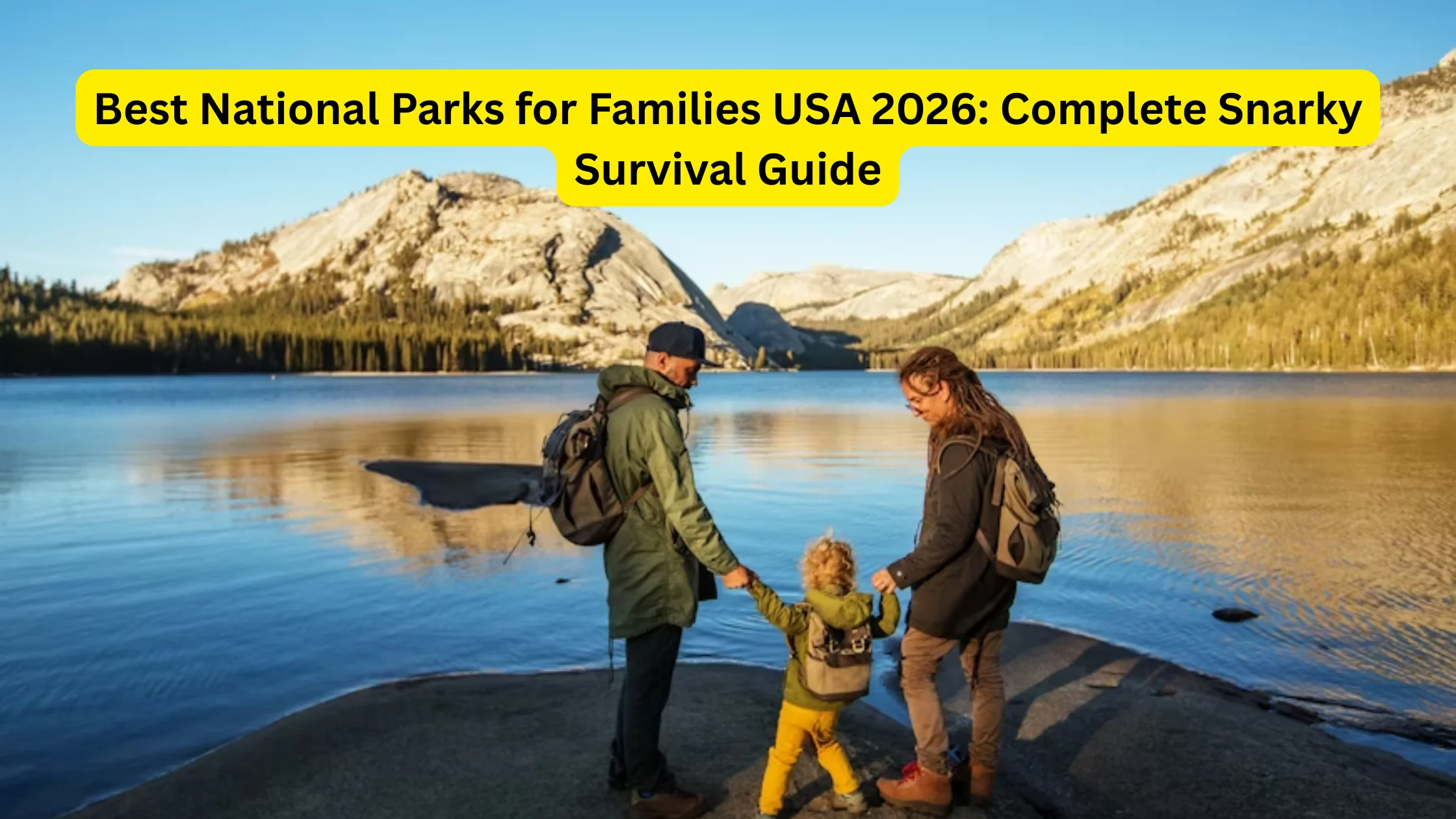 Best National Parks for Families USA 2026: Complete Snarky Survival Guide