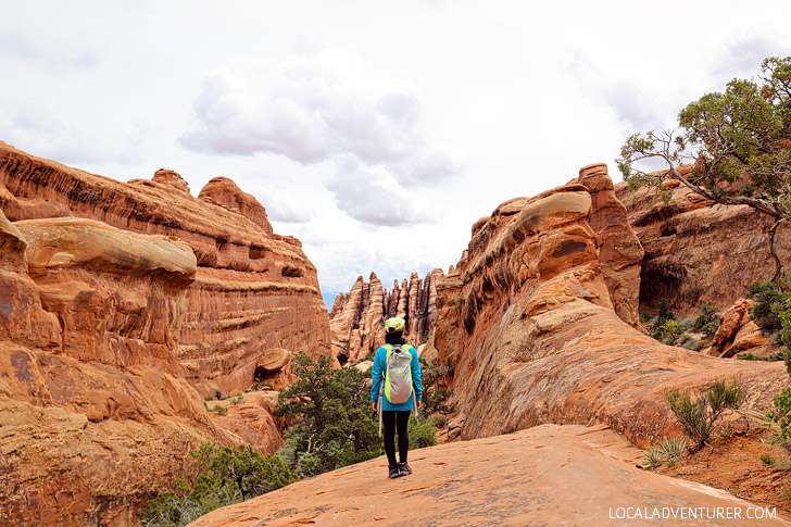 arches national park hiking