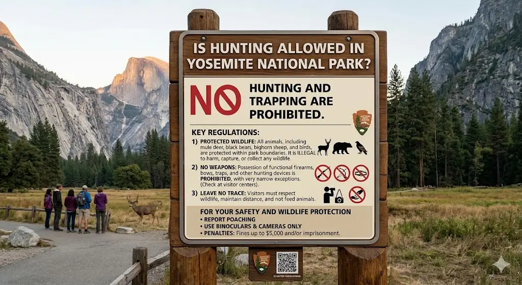 Is Hunting Allowed in Yosemite National Park?