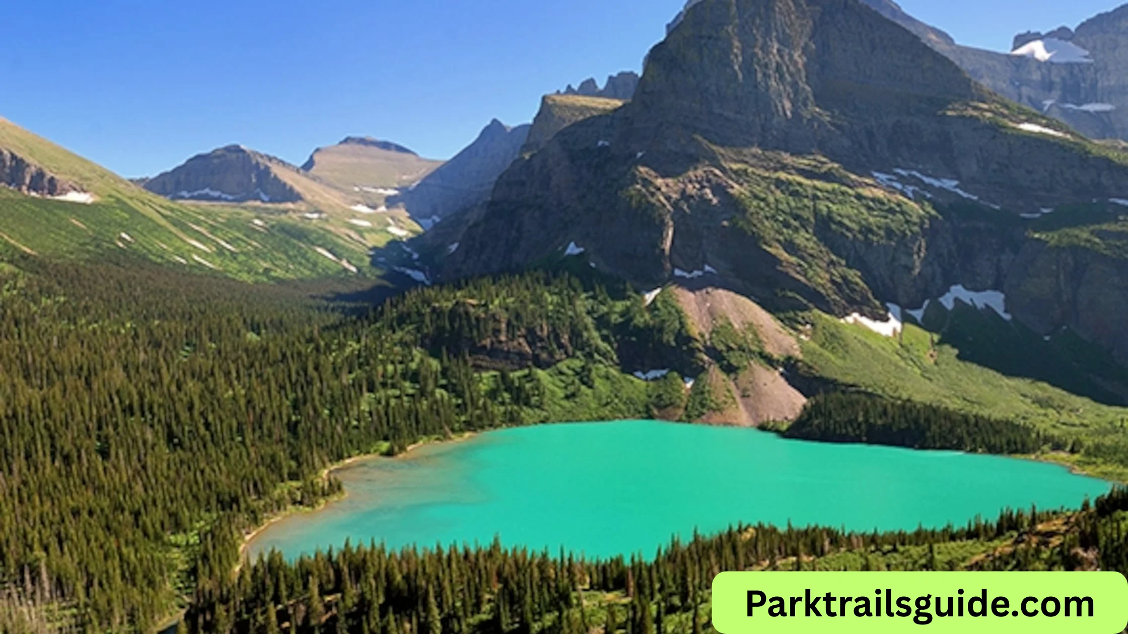 glacier national park map