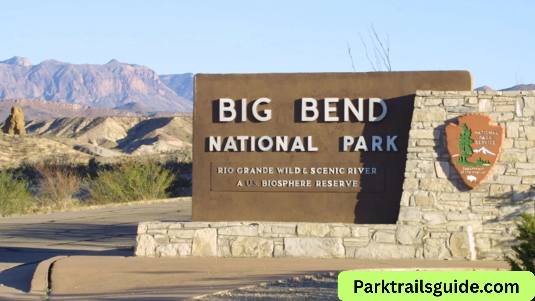 Big Bend National Park Map