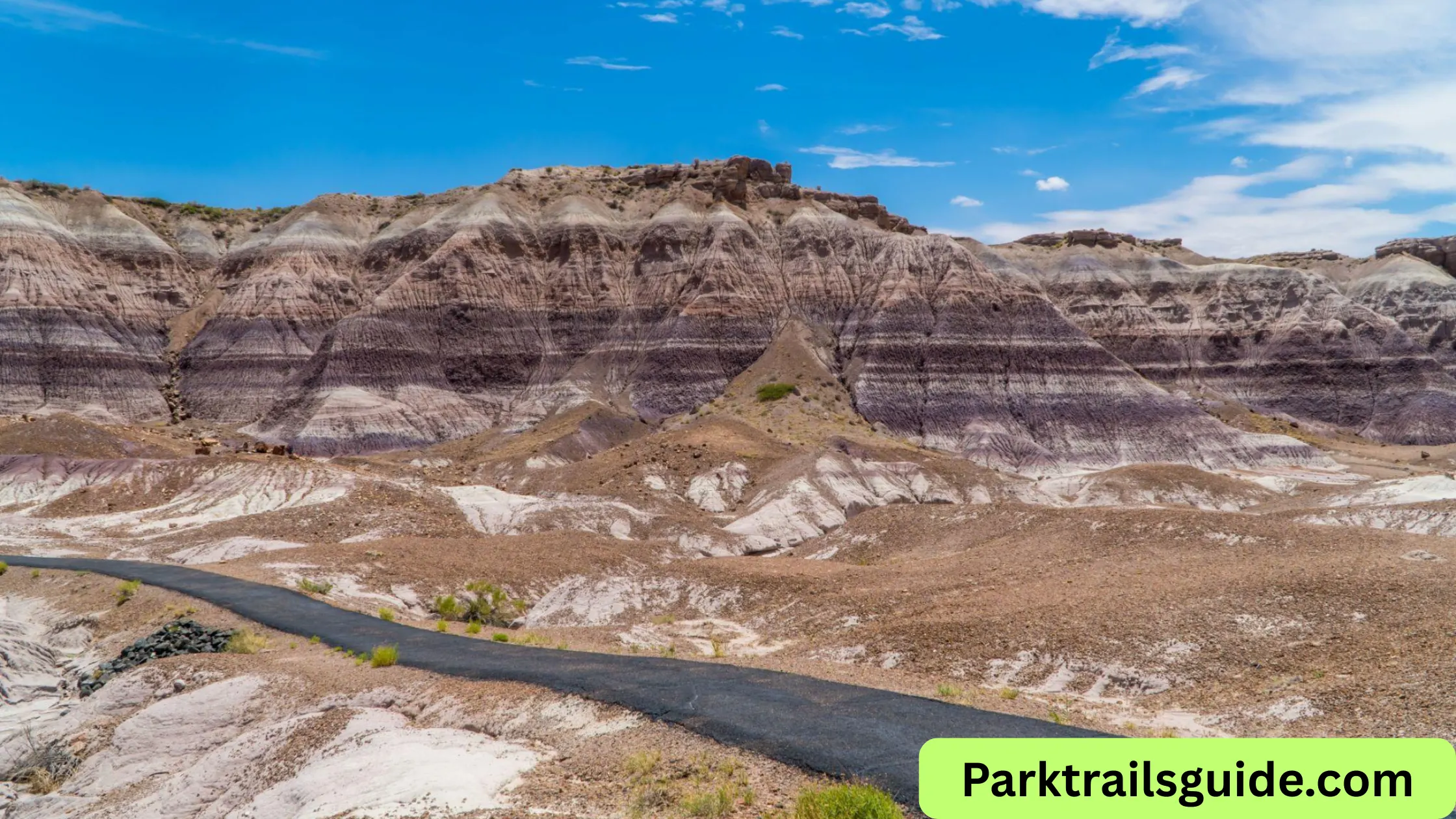 Petrified Forest National Park Map