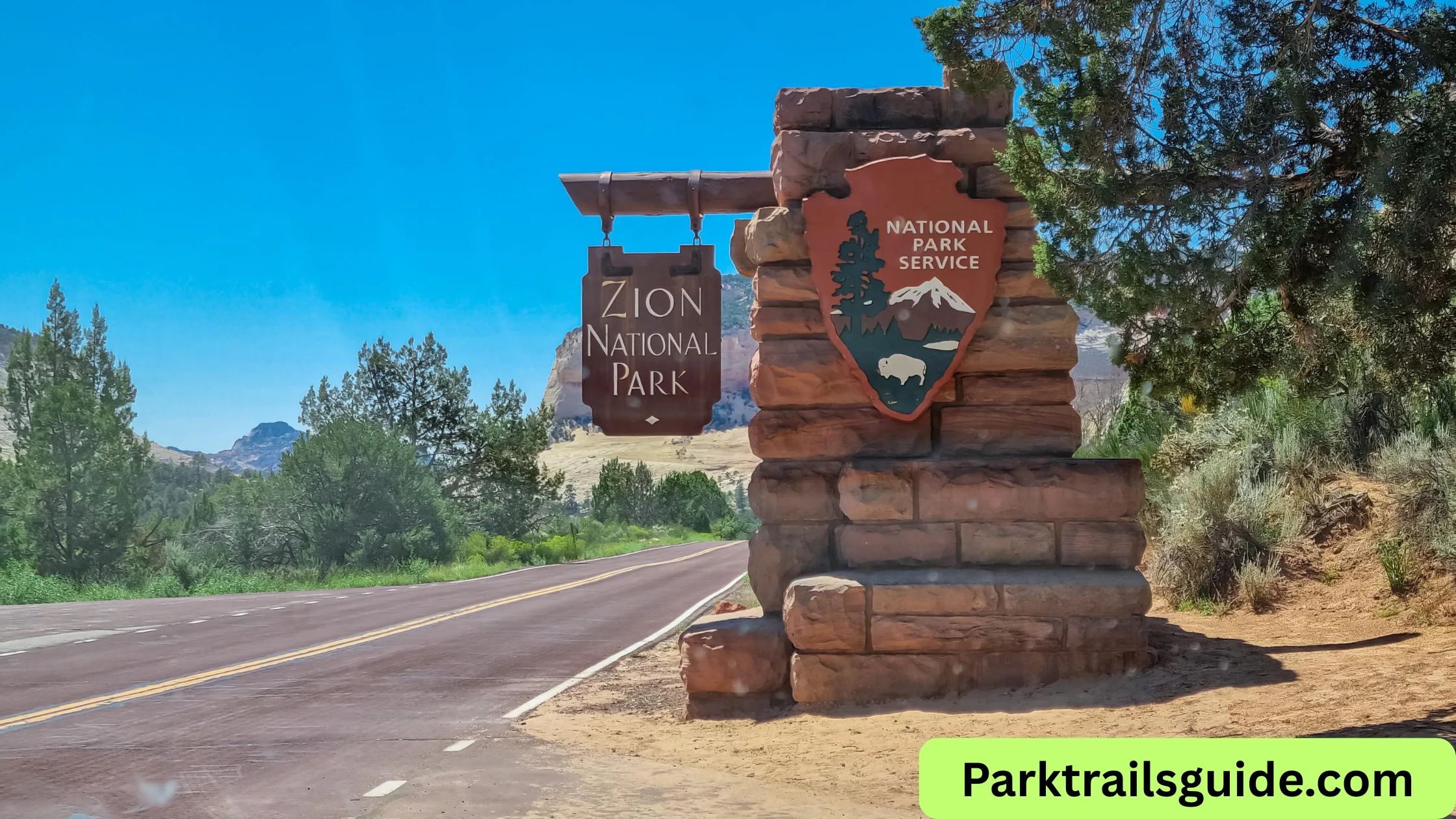 best parking spots near Zion shuttle stops