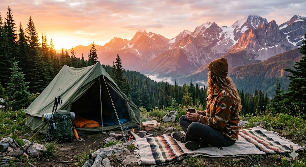 solo female camping national parks safety tips