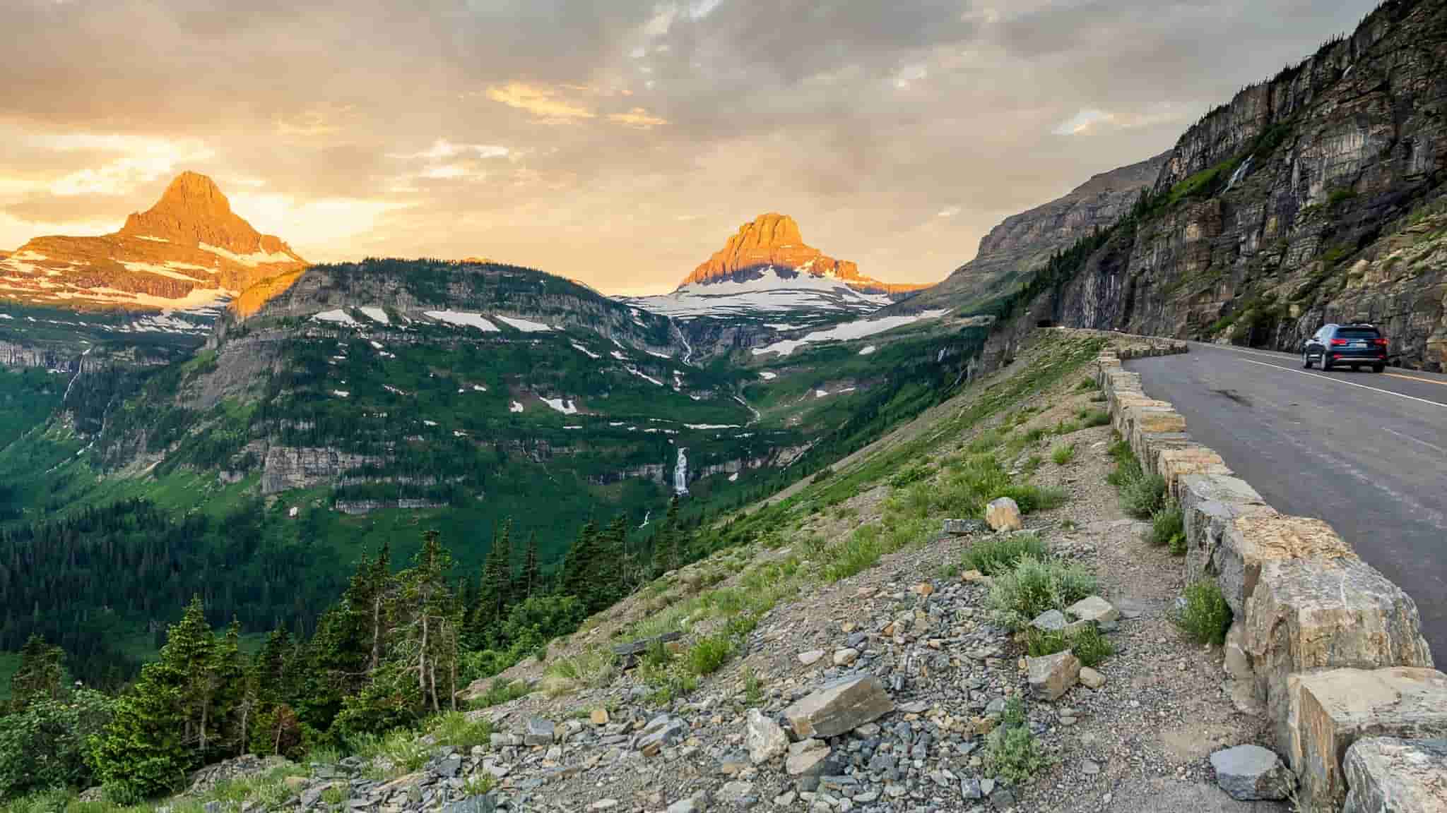 how long does it take to drive going to the sun road glacier national park