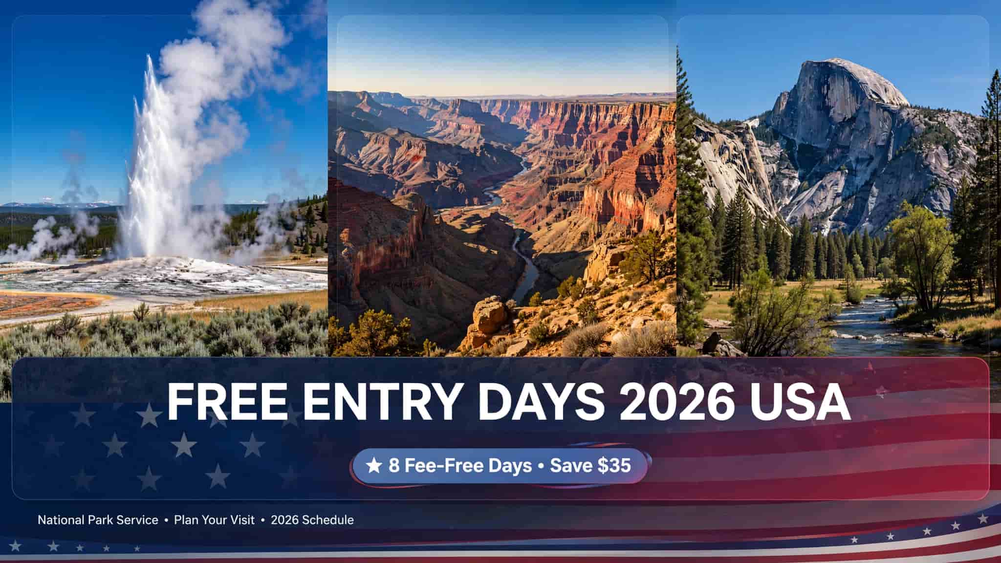 free entry days national parks 2026 usa