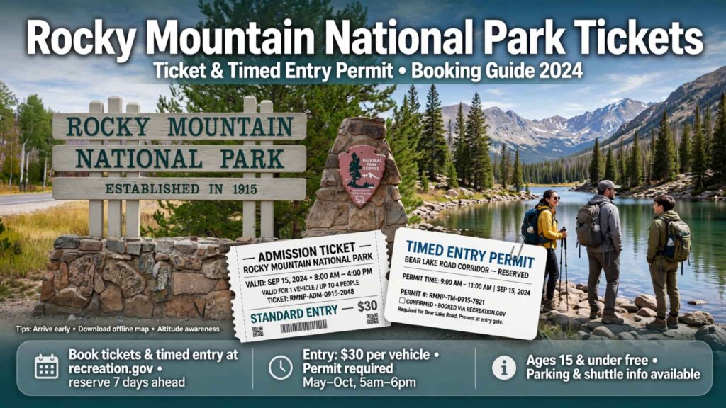 rocky mountain national park tickets