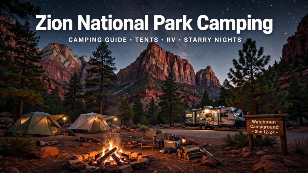 zion national park camping