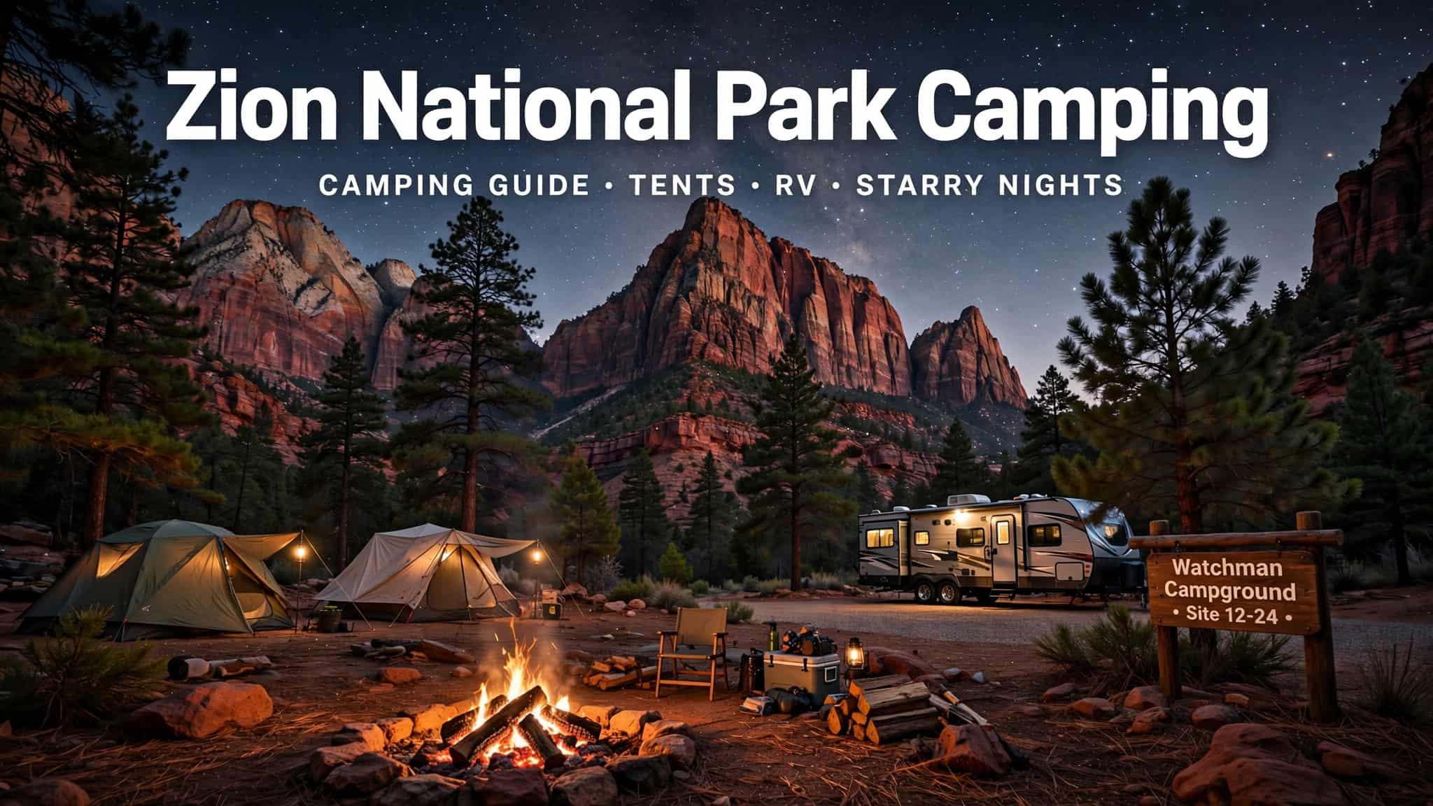 zion national park camping