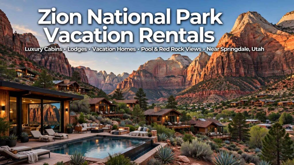zion national park vacation rentals