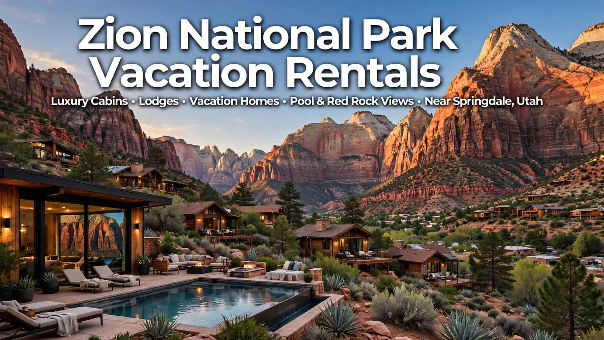 zion national park vacation rentals
