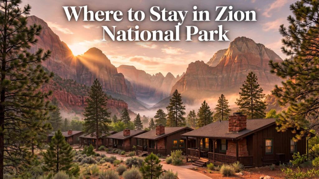 where to stay in zion national park