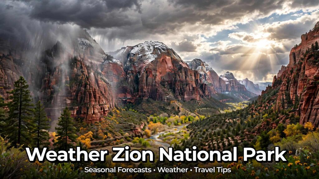 weather zion national park