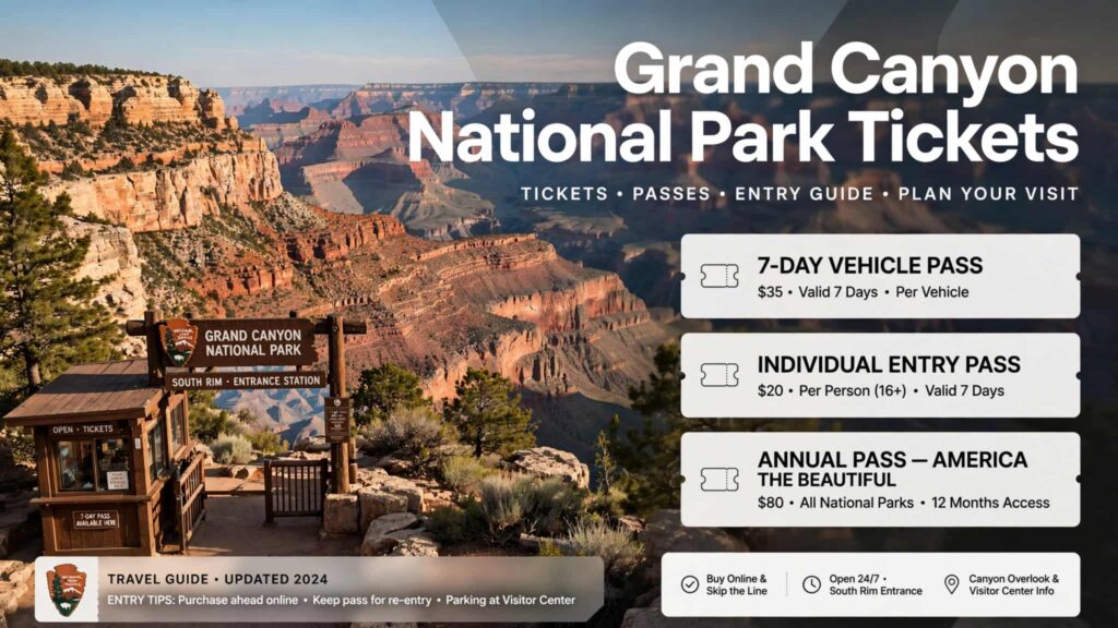 Grand Canyon National Park tickets
