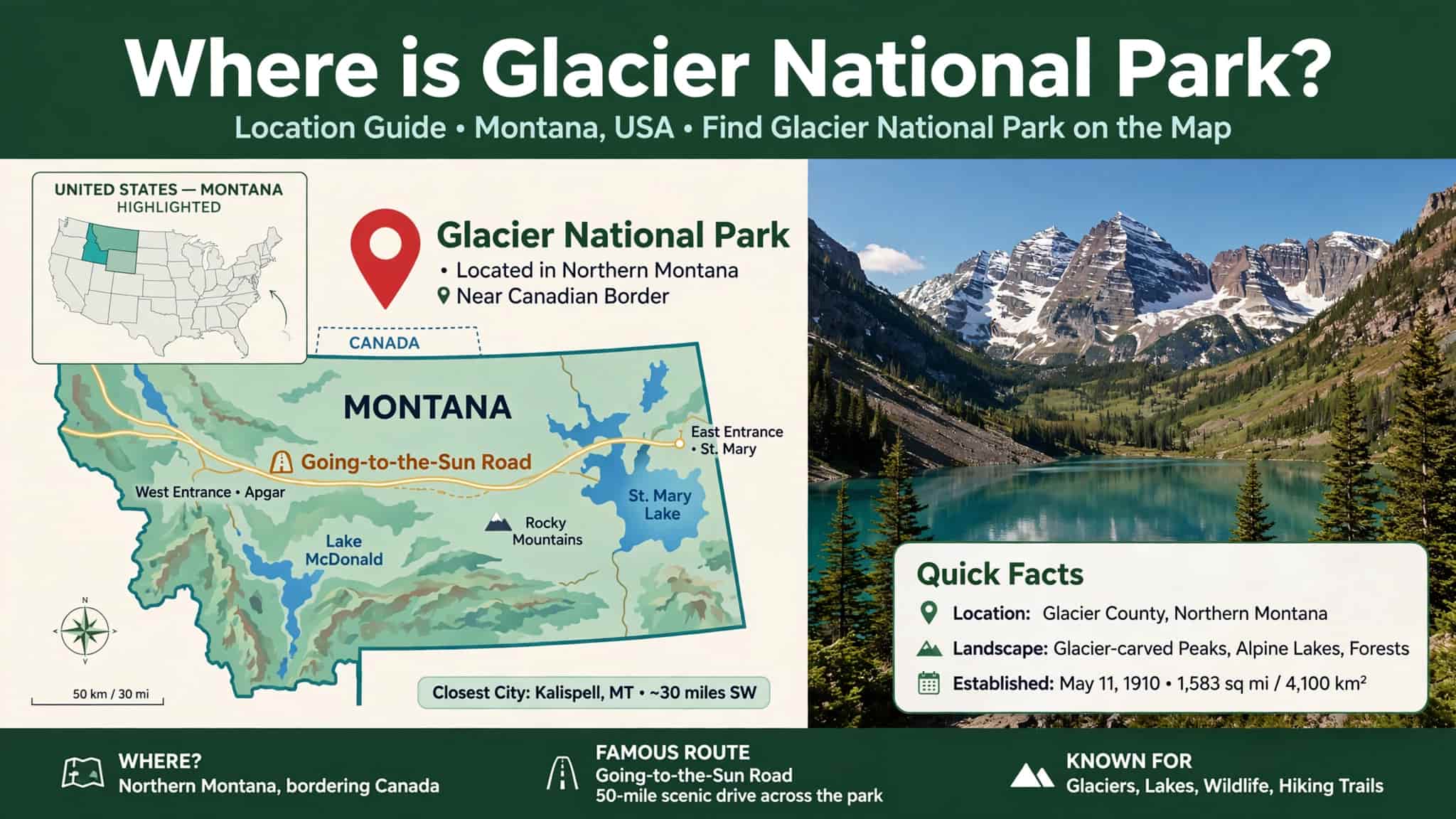 where is glacier national park