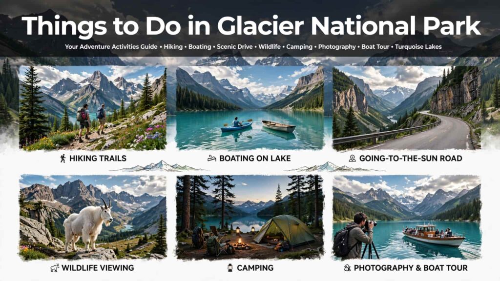 things to do in glacier national park