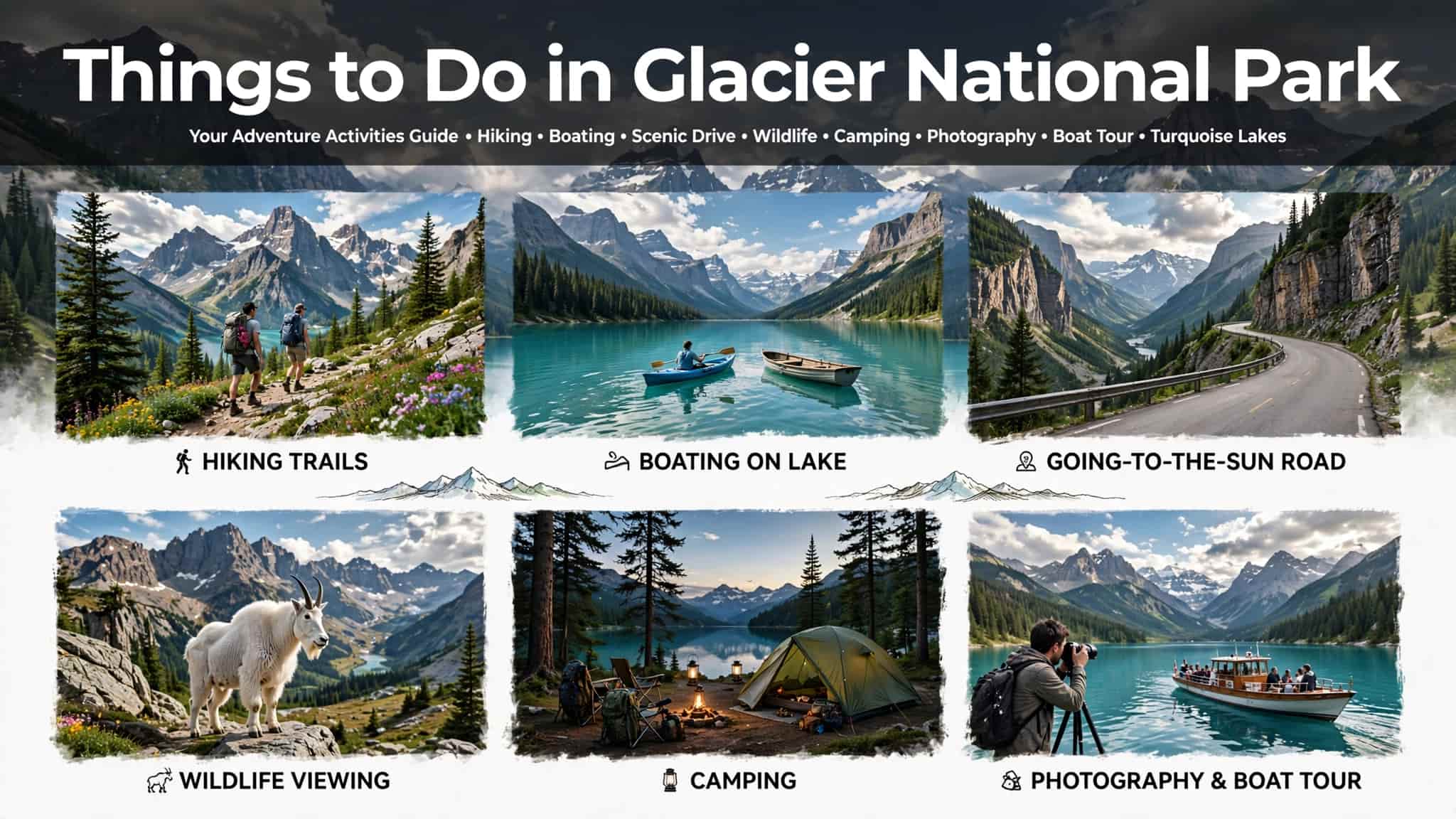 things to do in glacier national park