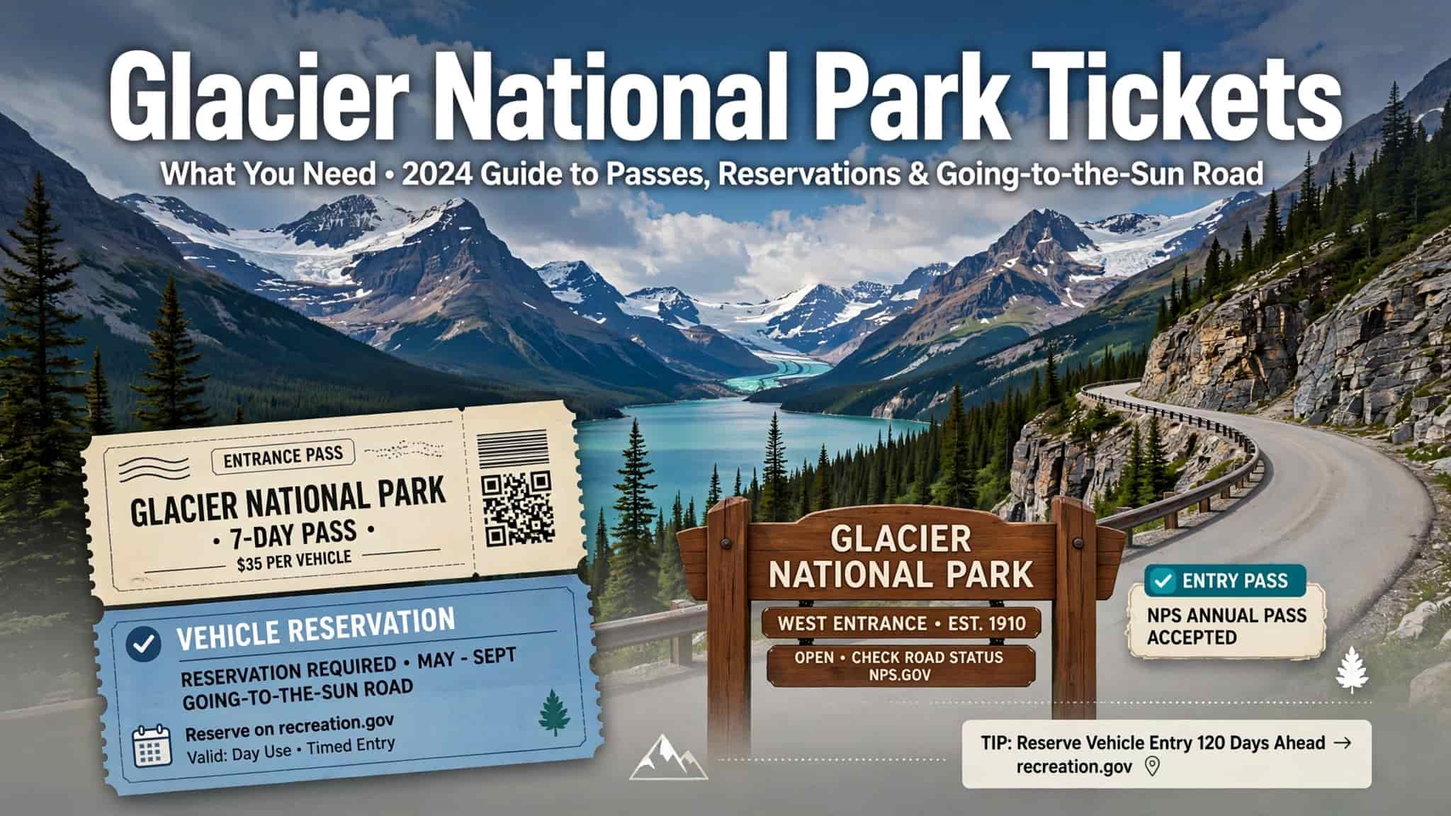 glacier national park tickets