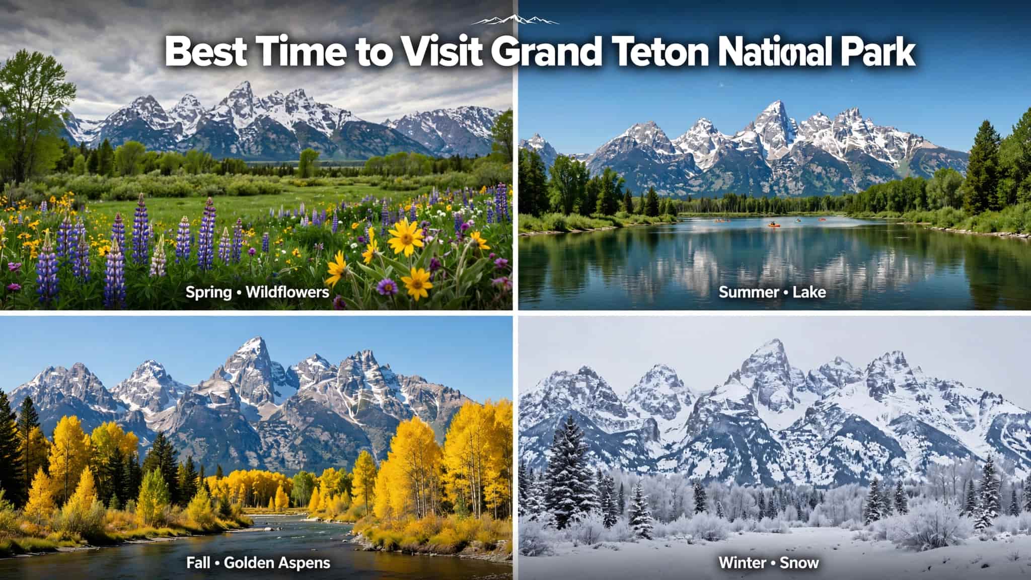 best time to visit grand teton national park