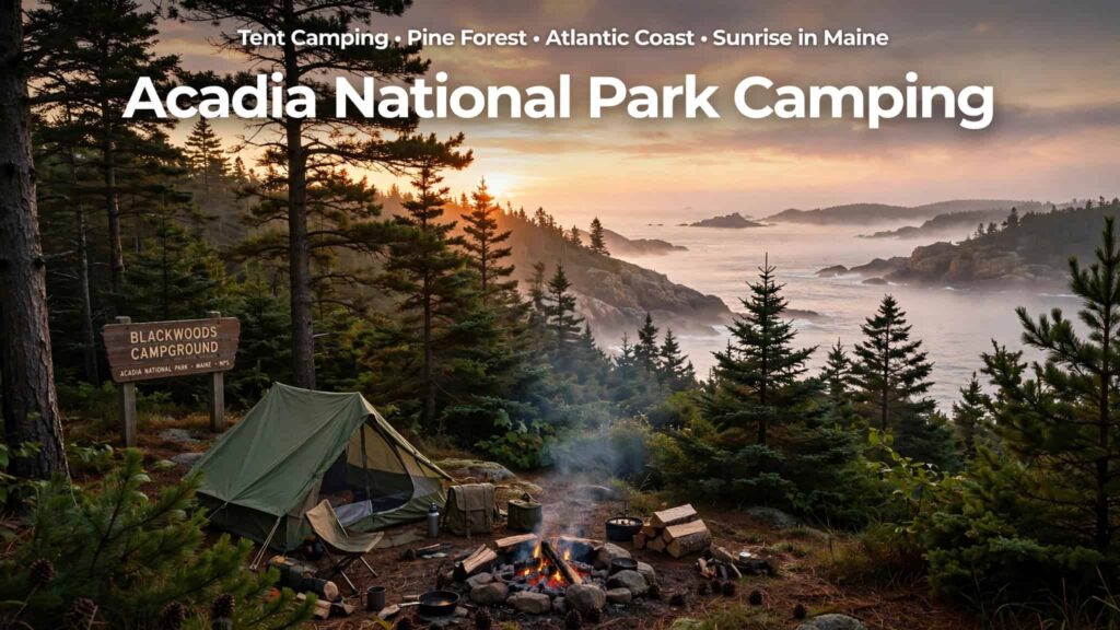 acadia national park camping