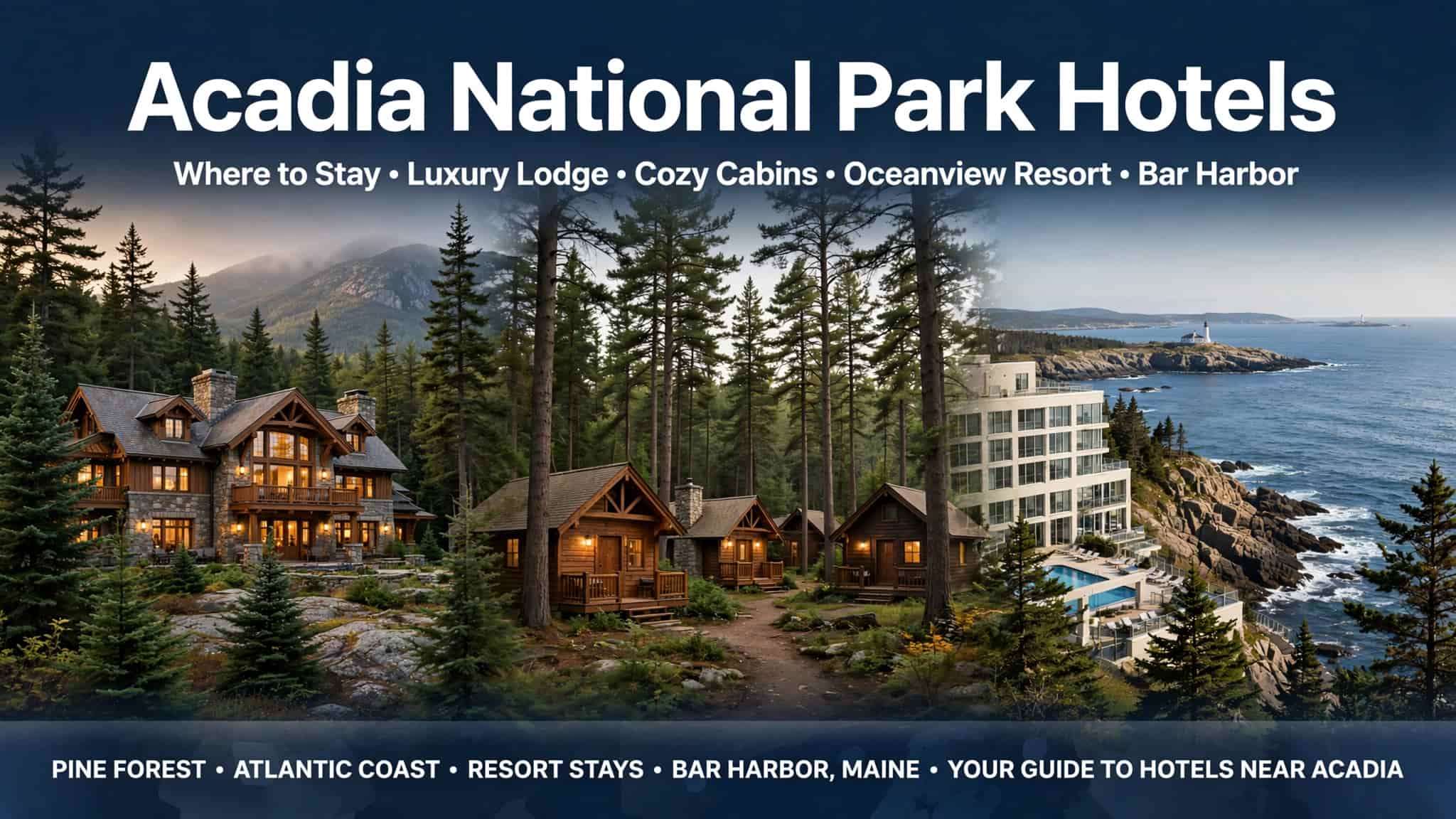 acadia national park hotels